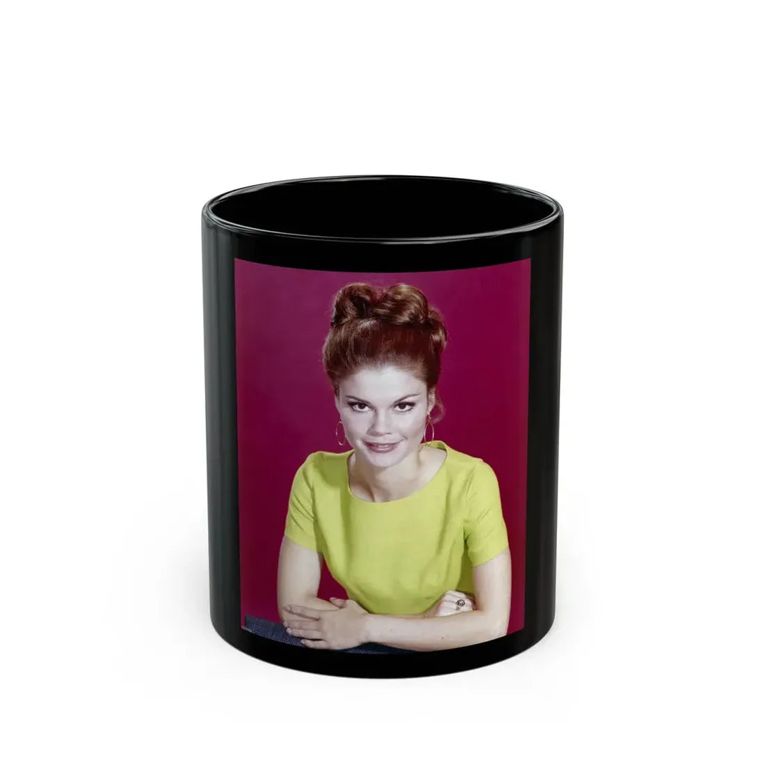Wende Wagner #25 (Vintage Female Icon) Black Coffee Mug 11oz - Go Mug Yourself