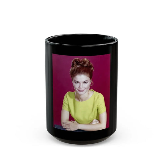 Wende Wagner #25 (Vintage Female Icon) Black Coffee Mug-15oz-Go Mug Yourself