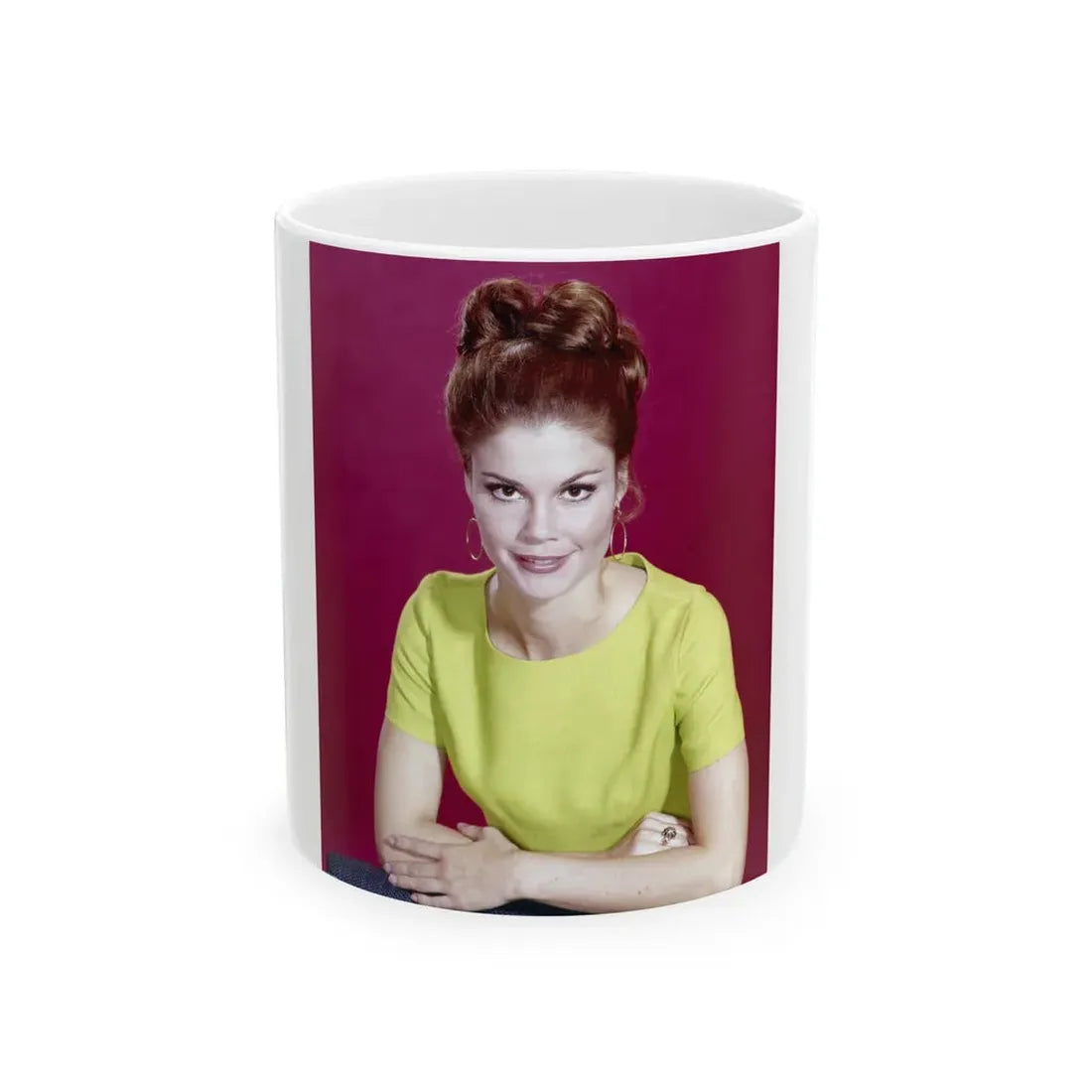 Wende Wagner #25 (Vintage Female Icon) White Coffee Mug 11oz - Go Mug Yourself