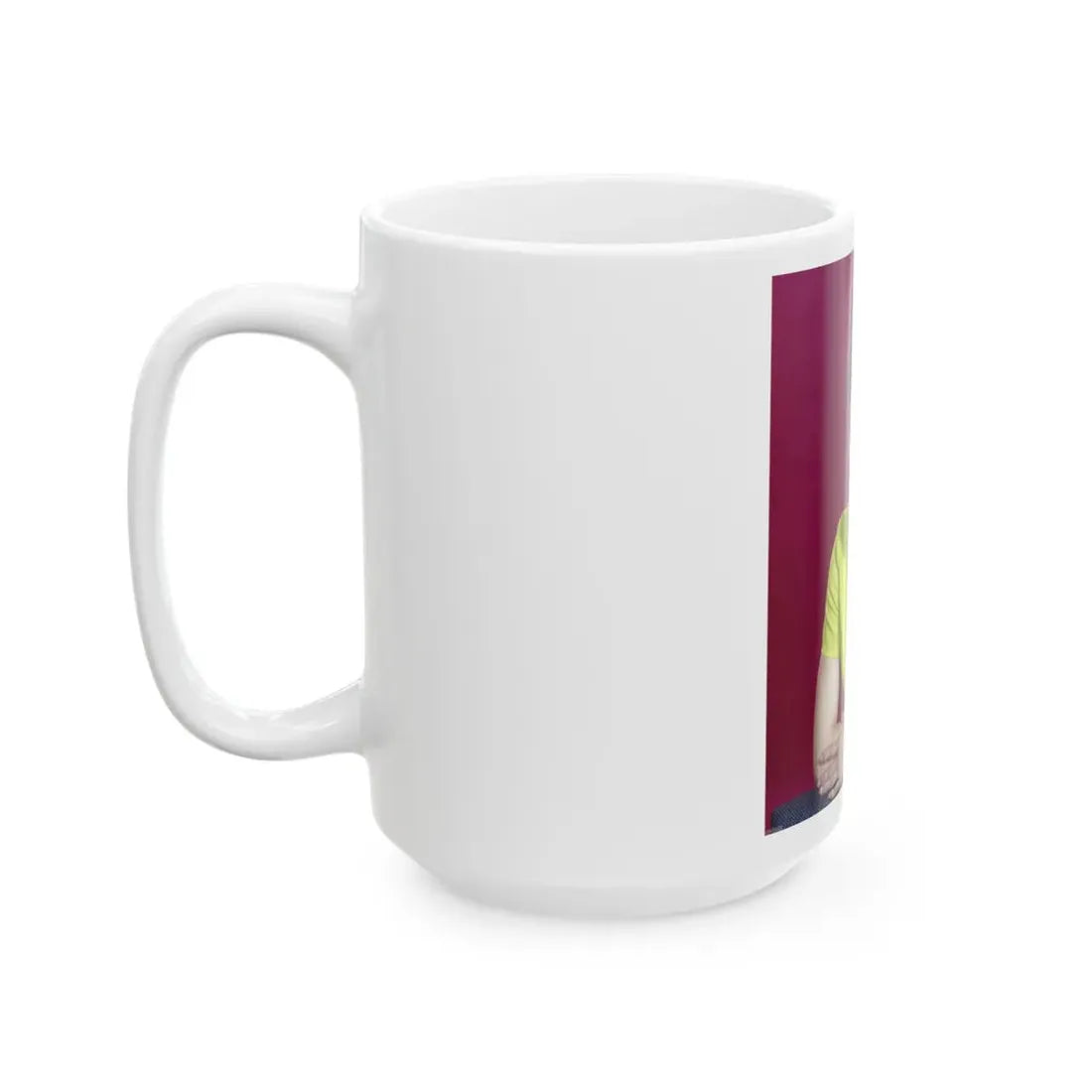 Wende Wagner #25 (Vintage Female Icon) White Coffee Mug - Go Mug Yourself