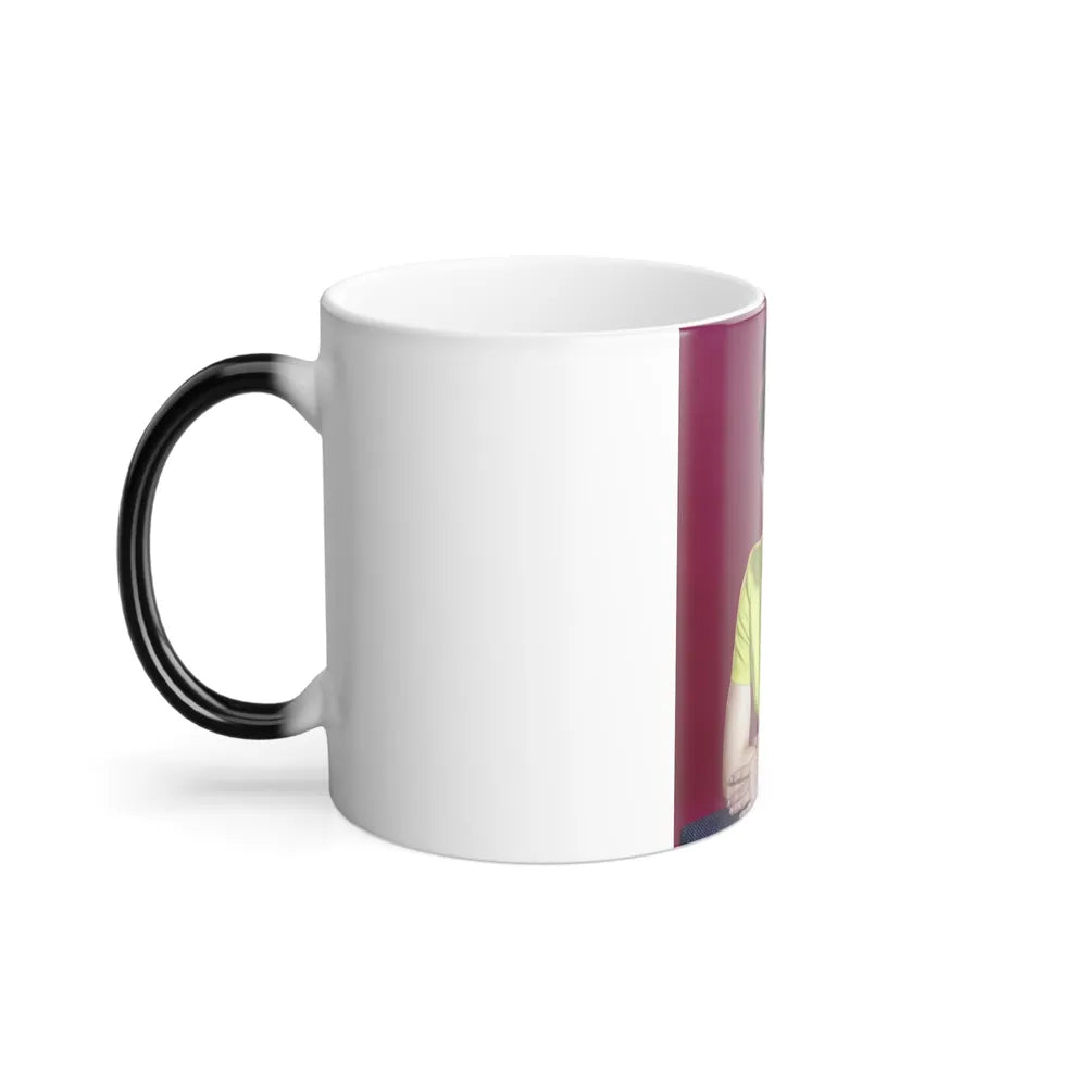 Wende Wagner #25 (Vintage Female Icons) Color Changing Mug 11oz-Go Mug Yourself