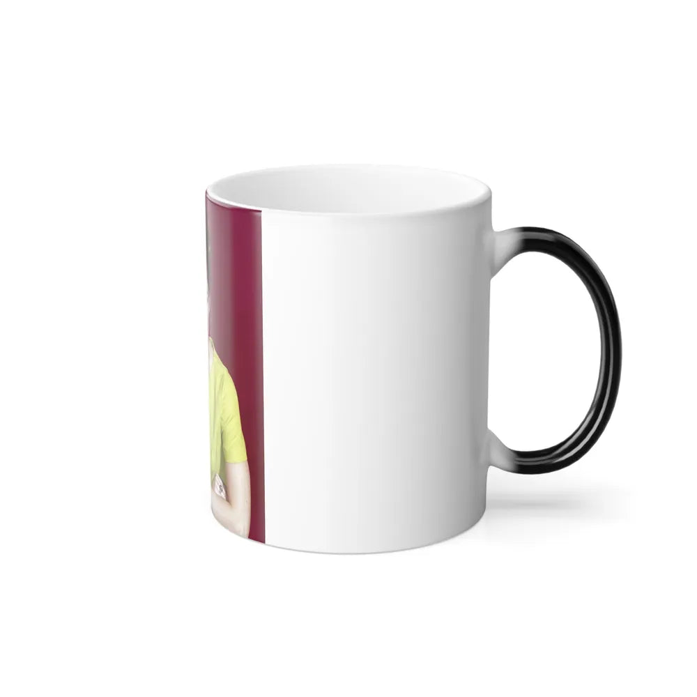 Wende Wagner #25 (Vintage Female Icons) Color Changing Mug 11oz-Go Mug Yourself