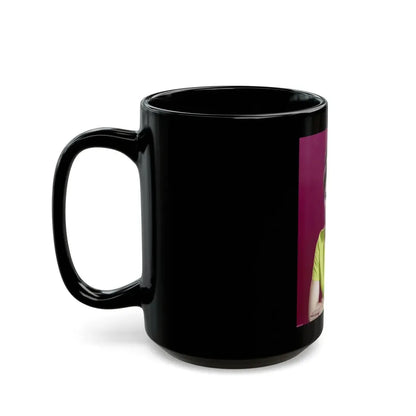 Wende Wagner #26 (Vintage Female Icon) Black Coffee Mug - Go Mug Yourself