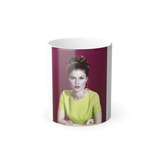 Wende Wagner #26 (Vintage Female Icons) Color Changing Mug 11oz-11oz-Go Mug Yourself