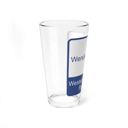 Wendell H Ford Western KY Parkway Shield (Kentucky) (Road Sign) Pint Glass 16oz - Go Mug Yourself