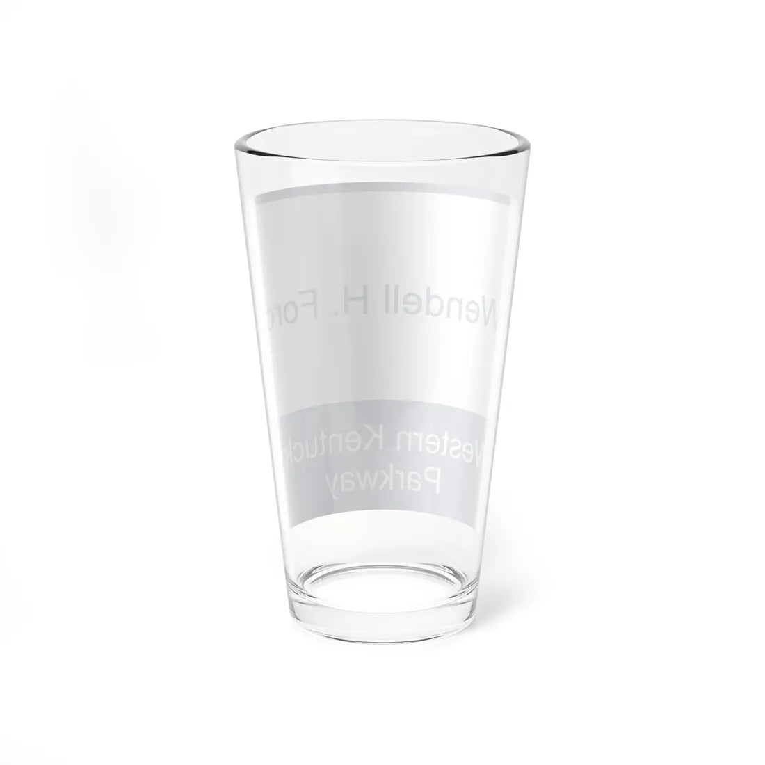 Wendell H Ford Western KY Parkway Shield (Kentucky) (Road Sign) Pint Glss 16oz - Go Mug Yourself