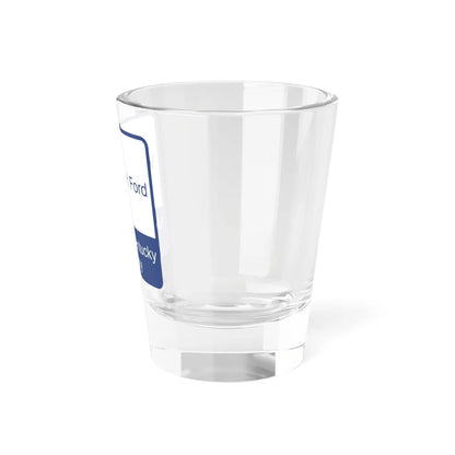 Wendell H Ford Western KY Parkway Shield (Kentucky) (Road Sign) Shot Glass 1.5oz - Go Mug Yourself