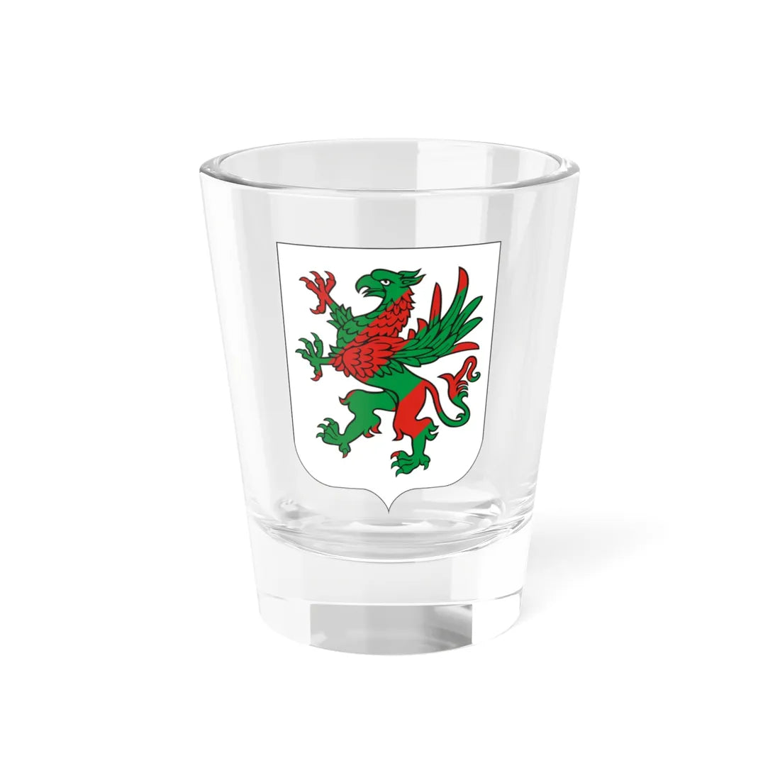 Wenden armor (Denmark) (Coat of Arms) Shot Glass 1.5oz 1.5oz - Go Mug Yourself