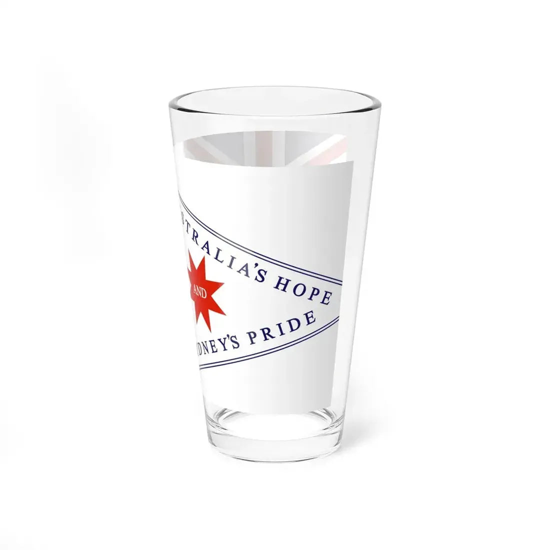 Wentworth and Bland political flag (Australia) Pint Glass 16oz - Go Mug Yourself
