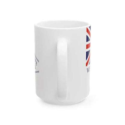 Wentworth and Bland political flag (Australia) White Coffee Mug - Go Mug Yourself