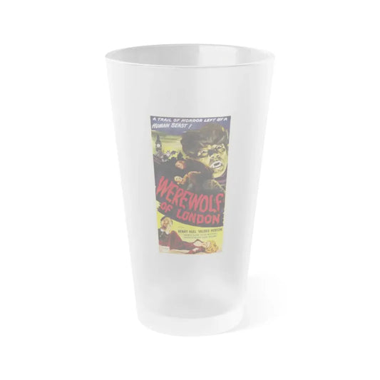 WEREWOLF OF LONDON 1935 Movie Poster - Frosted Pint Glass 16oz 16oz Frosted - Go Mug Yourself