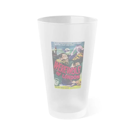 WEREWOLF OF LONDON (2) 1935 Movie Poster - Frosted Pint Glass 16oz 16oz Frosted - Go Mug Yourself