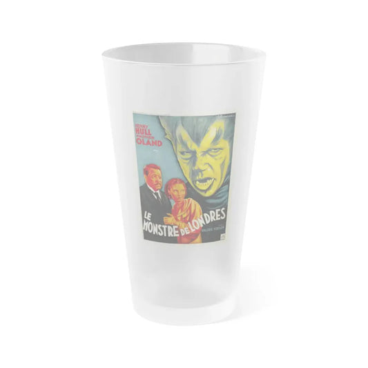 WEREWOLF OF LONDON (3) 1935 Movie Poster - Frosted Pint Glass 16oz 16oz Frosted - Go Mug Yourself