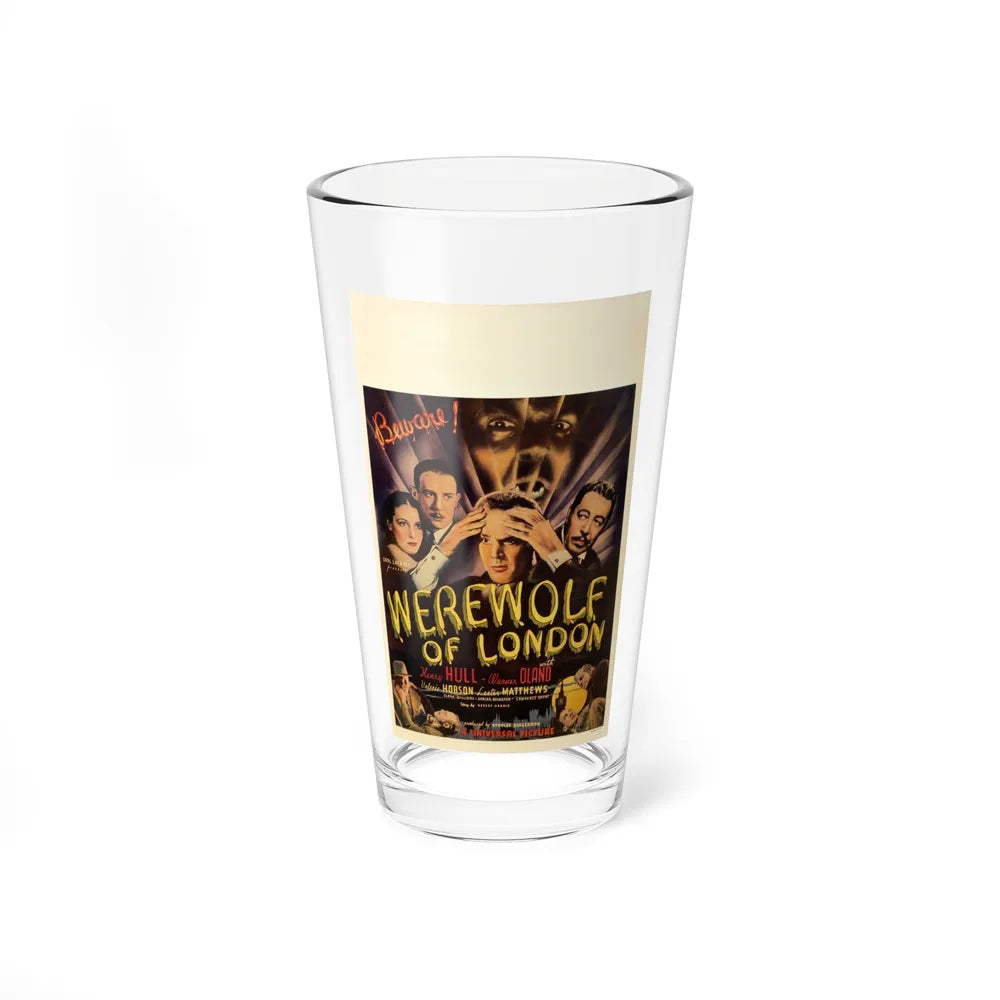 WEREWOLF OF LONDON (4) 1935 Movie Poster - Pint Glass 16oz-16oz-Go Mug Yourself