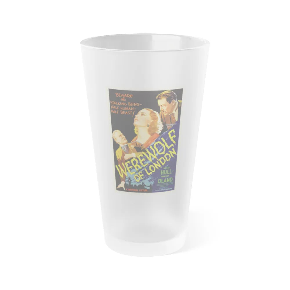 WEREWOLF OF LONDON (5) 1935 Movie Poster - Frosted Pint Glass 16oz-16oz-Frosted-Go Mug Yourself