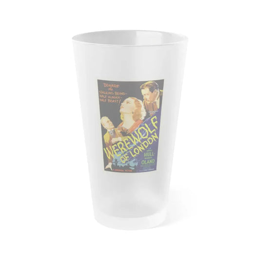 WEREWOLF OF LONDON (5) 1935 Movie Poster - Frosted Pint Glass 16oz 16oz Frosted - Go Mug Yourself