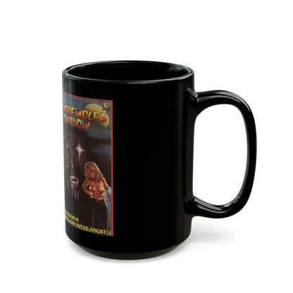 WEREWOLFS SHADOW (VHS COVER) - Black Coffee Mug - Go Mug Yourself