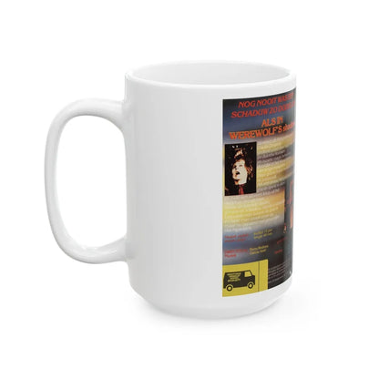 WEREWOLFS SHADOW (VHS COVER) - White Coffee Mug-Go Mug Yourself