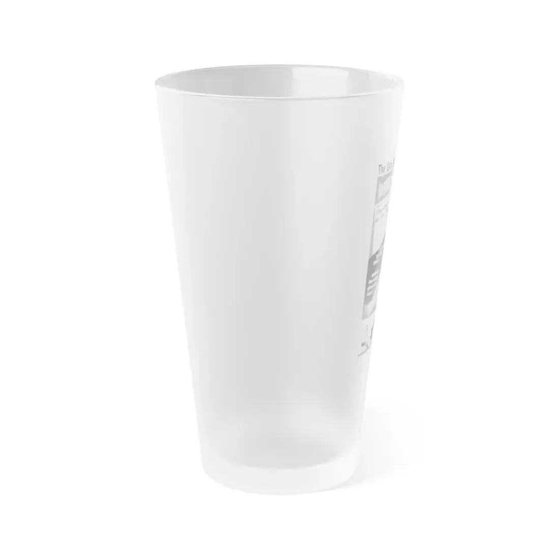 WEST END JUNGLE 1961 Movie Poster - Frosted Pint Glass 16oz - Go Mug Yourself