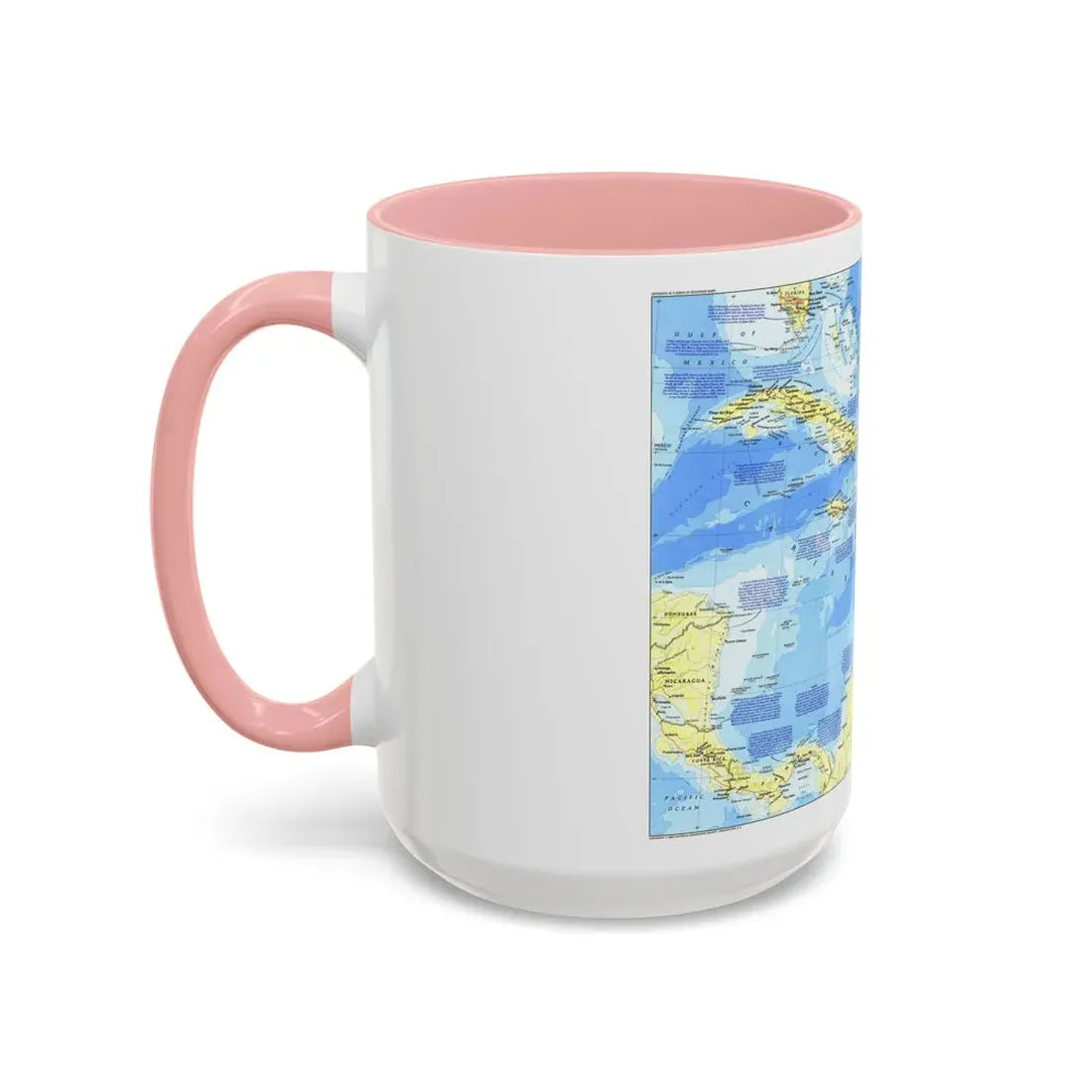 West Indies 1 (1987) (Map) Accent Coffee Mug - Go Mug Yourself