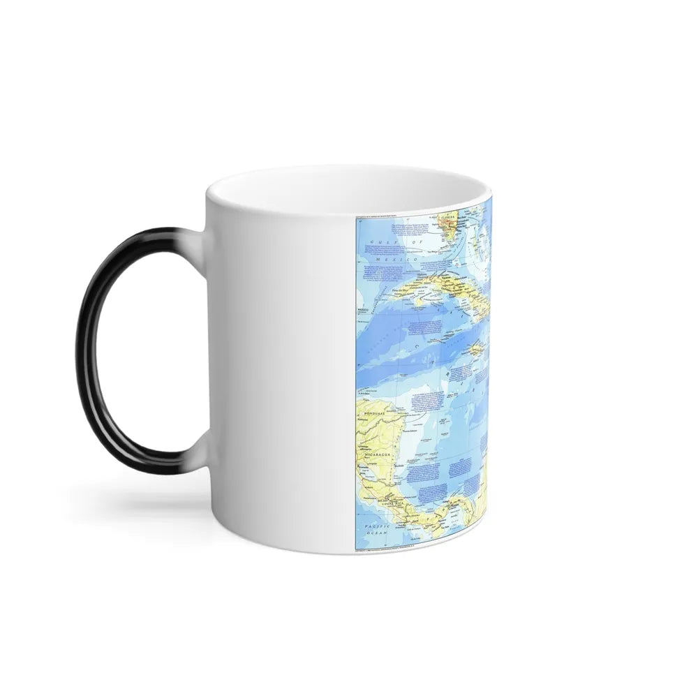 West Indies 1 (1987) (Map) Color Changing Mug 11oz-Go Mug Yourself