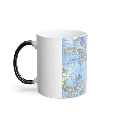 West Indies (1962) (Map) Color Changing Mug 11oz - Go Mug Yourself