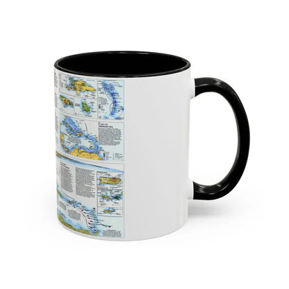 West Indies 2 (1987) (Map) Accent Coffee Mug - Go Mug Yourself