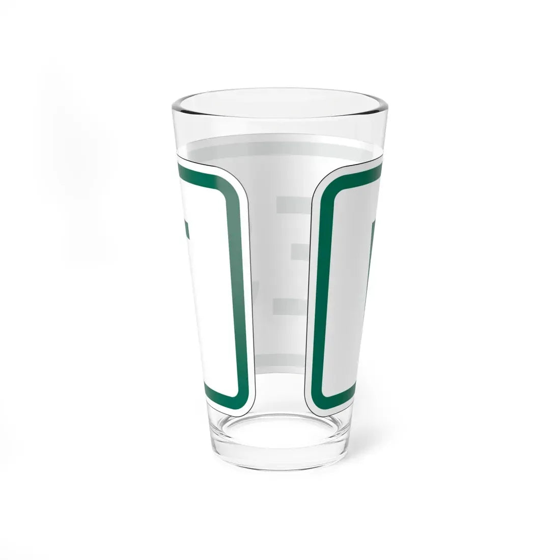 West plate small Vermont (Vermont) (Road Sign) Pint Glass 16oz - Go Mug Yourself