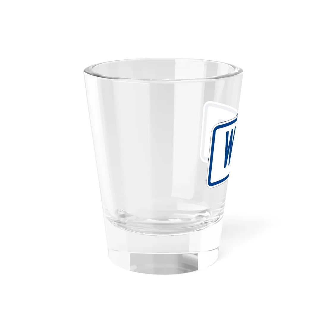 West plate South Carolina (South Carolina) (Road Sign) Shot Glass 1.5oz - Go Mug Yourself