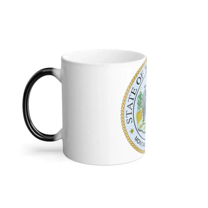 West Virginia State Seal - Color Changing Coffee Mug - Go Mug Yourself