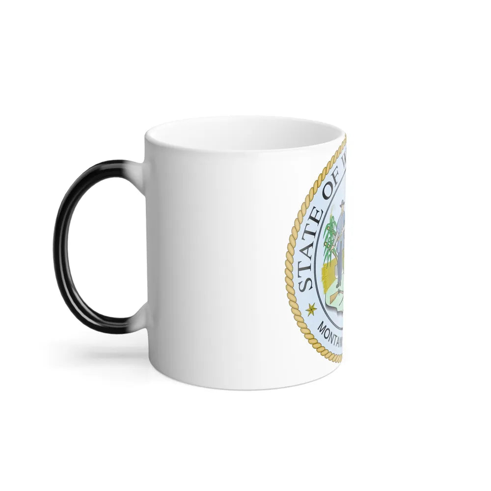 West Virginia State Seal - Color Changing Mug 11oz-Go Mug Yourself