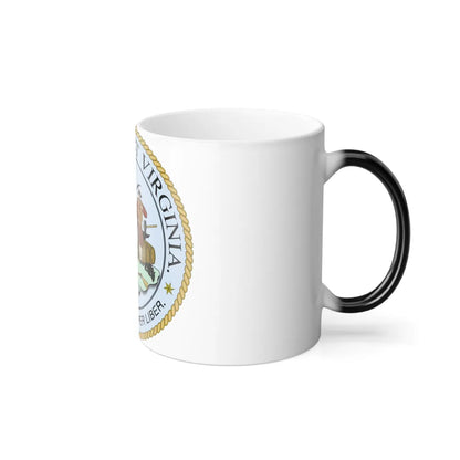 West Virginia State Seal - Color Changing Mug 11oz-Go Mug Yourself