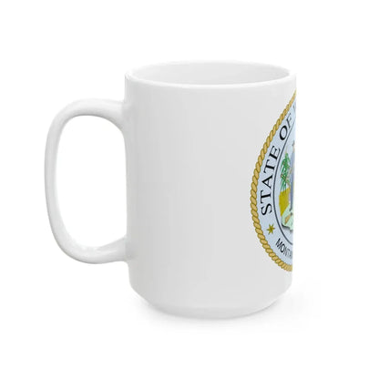 West Virginia State Seal - White Coffee Mug - Go Mug Yourself