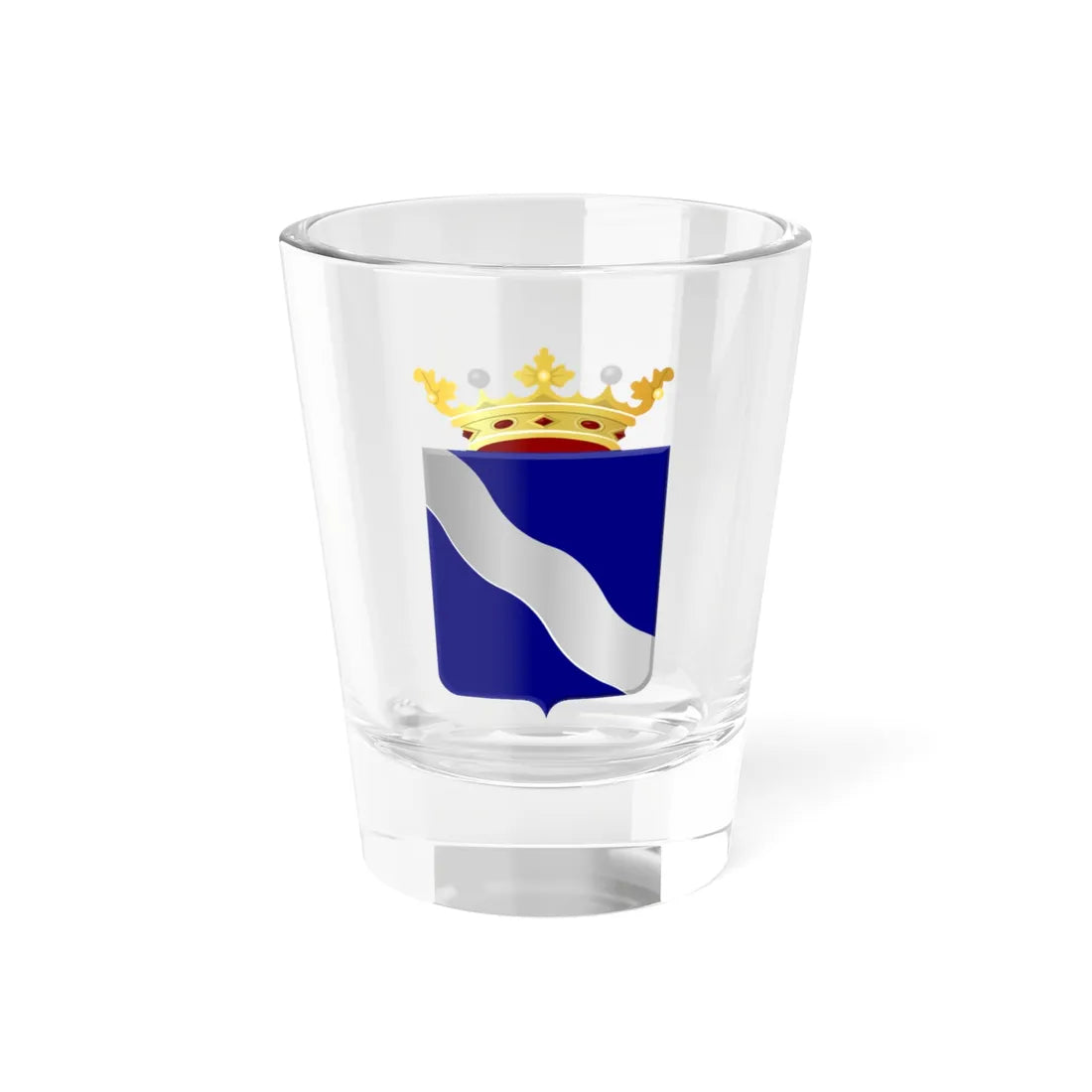 Westdongeradeel wapen (Netherlands) (Coat of Arms) Shot Glass 1.5oz 1.5oz - Go Mug Yourself