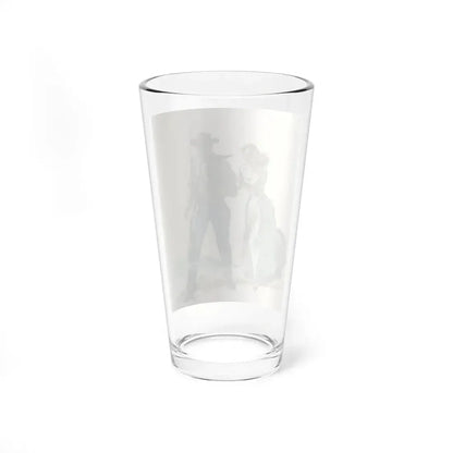 Western Paperback Cover - Pint Glass 16oz - Go Mug Yourself