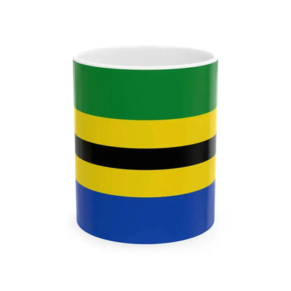 Westerveld gemeentevlag (Netherlands) White Coffee Mug 11oz - Go Mug Yourself