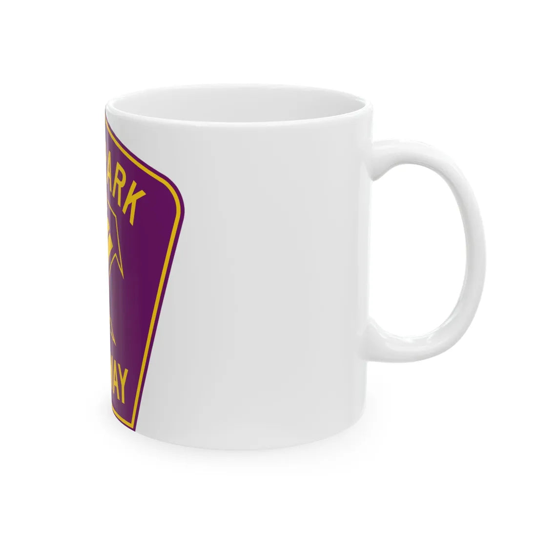 Westpark Tollway (Texas) (Road Sign) White Coffee Mug - Go Mug Yourself