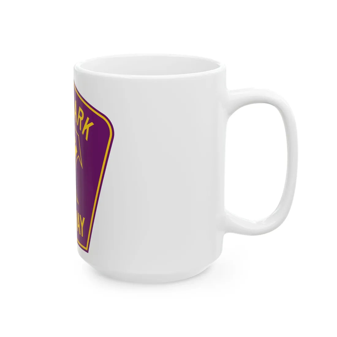 Westpark Tollway (Texas) (Road Sign) White Coffee Mug - Go Mug Yourself