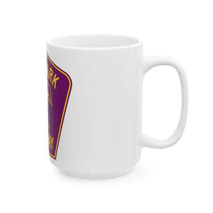 Westpark Tollway (Texas) (Road Sign) White Coffee Mug - Go Mug Yourself