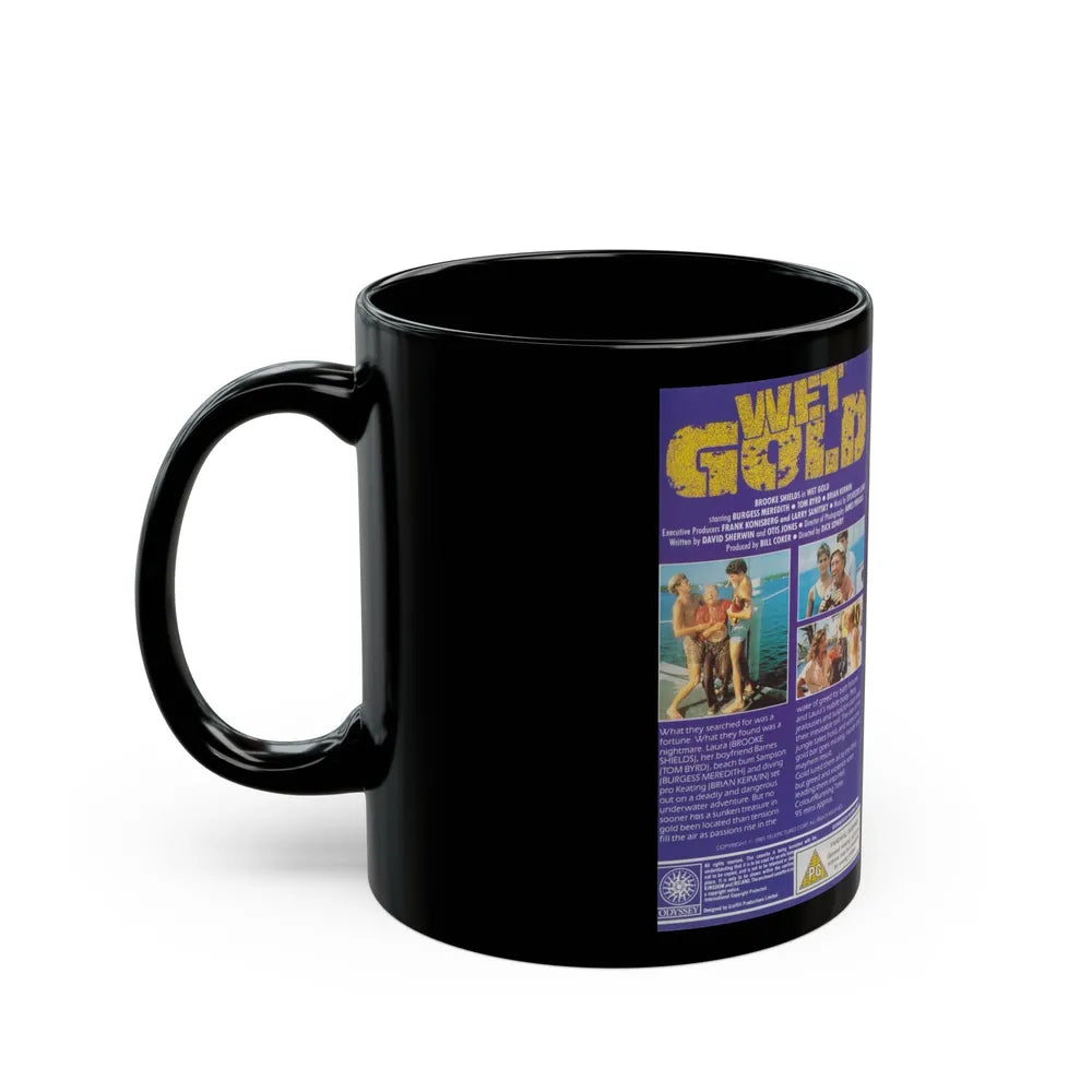 WET GOLD (VHS COVER) - Black Coffee Mug-Go Mug Yourself