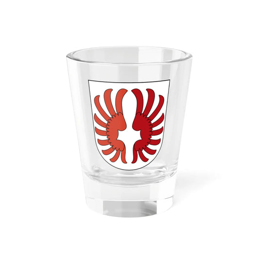 Wettswil am Albis-blazon (Switzerland) (Coat of Arms) Shot Glass 1.5oz 1.5oz - Go Mug Yourself