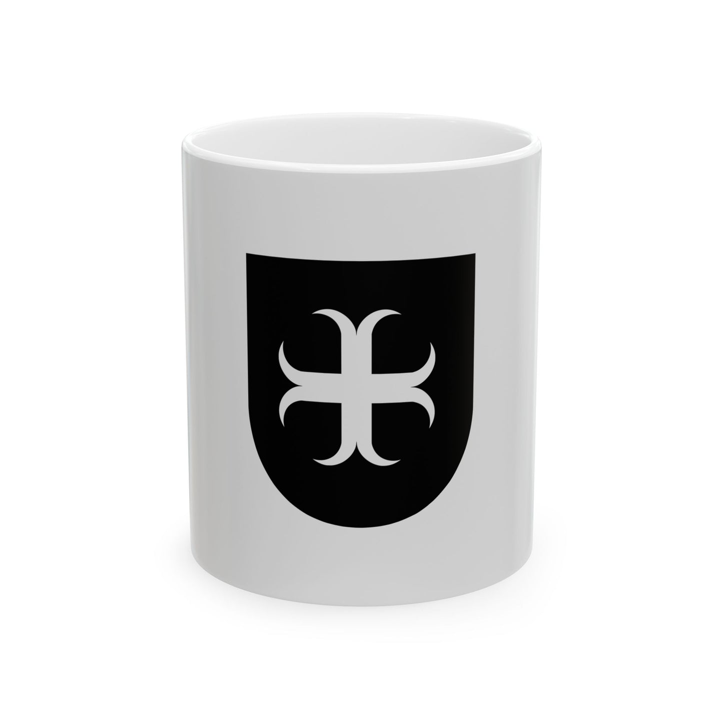 Wezembeek-Oppem vlag (Belgium) White Coffee Mug-11oz-Go Mug Yourself