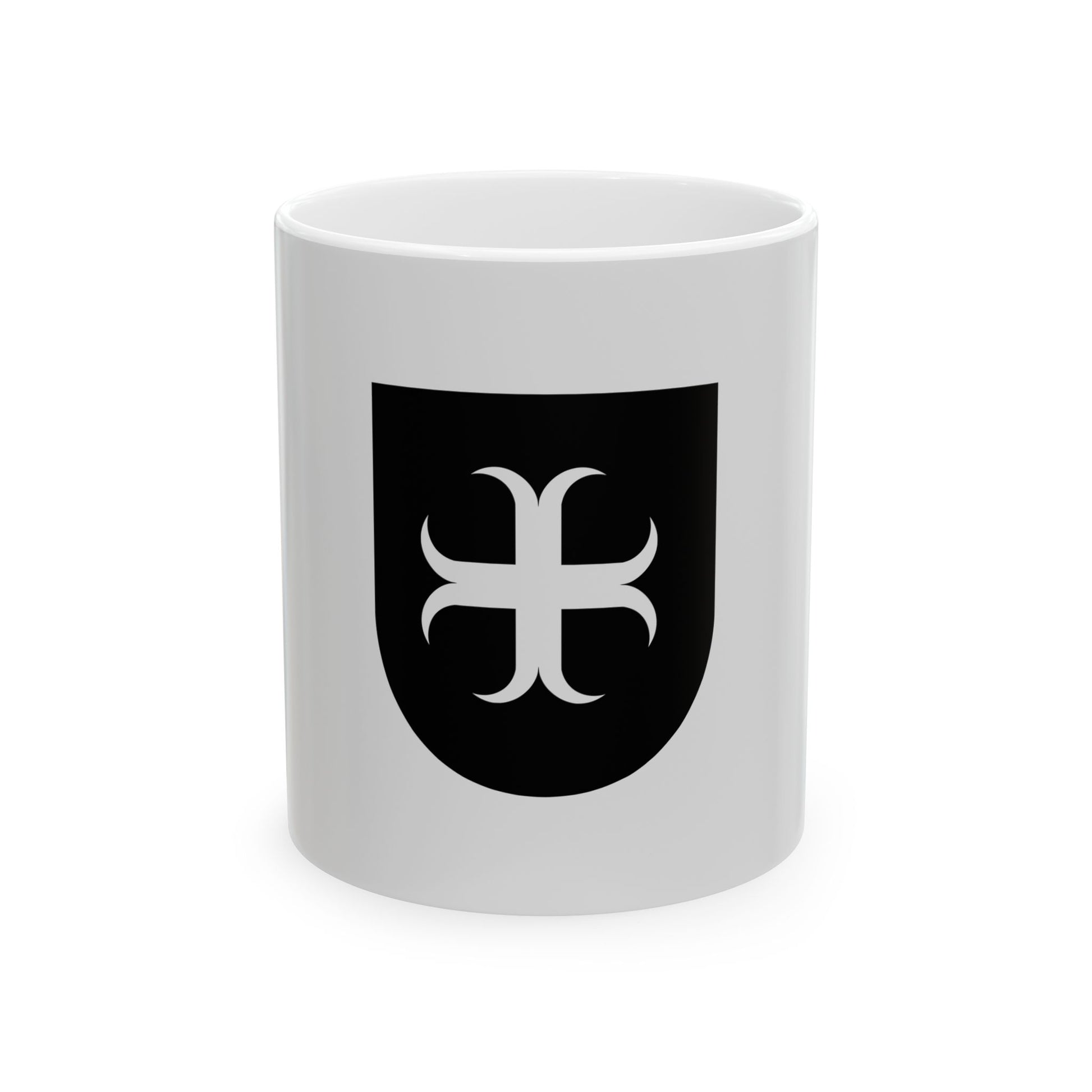 Wezembeek-Oppem vlag (Belgium) White Coffee Mug-11oz-Go Mug Yourself