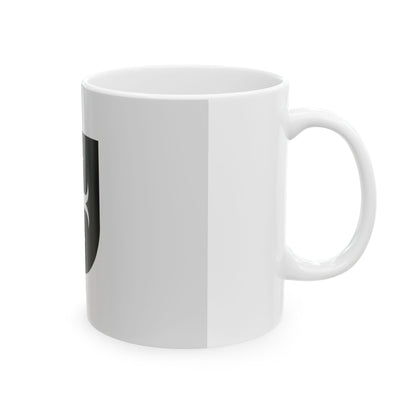 Wezembeek-Oppem vlag (Belgium) White Coffee Mug-Go Mug Yourself