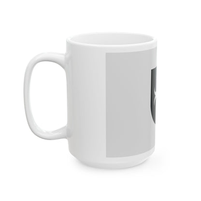 Wezembeek-Oppem vlag (Belgium) White Coffee Mug-Go Mug Yourself