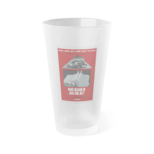 WHAT BECAME OF JACK AND JILL 1972 Movie Poster - Frosted Pint Glass 16oz 16oz Frosted - Go Mug Yourself