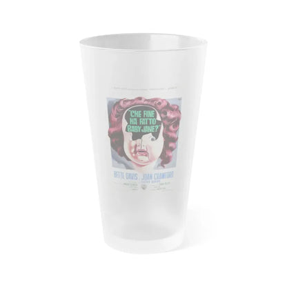 WHAT EVER HAPPENED TO BABY JANE (ITALIAN) 1962 Movie Poster - Frosted Pint Glass 16oz 16oz Frosted - Go Mug Yourself