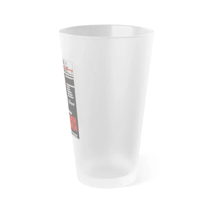 WHAT HAVE YOU DONE TO SOLANGE (DANISH) 1972 Movie Poster - Frosted Pint Glass 16oz - Go Mug Yourself