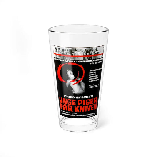 WHAT HAVE YOU DONE TO SOLANGE (DANISH) 1972 Movie Poster - Pint Glass 16oz 16oz - Go Mug Yourself