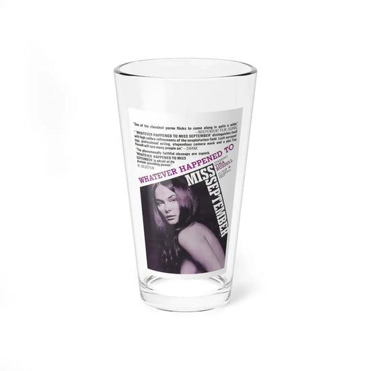 WHATEVER HAPPENED TO MISS SEPTEMBER 1973 Movie Poster - Pint Glass 16oz 16oz - Go Mug Yourself